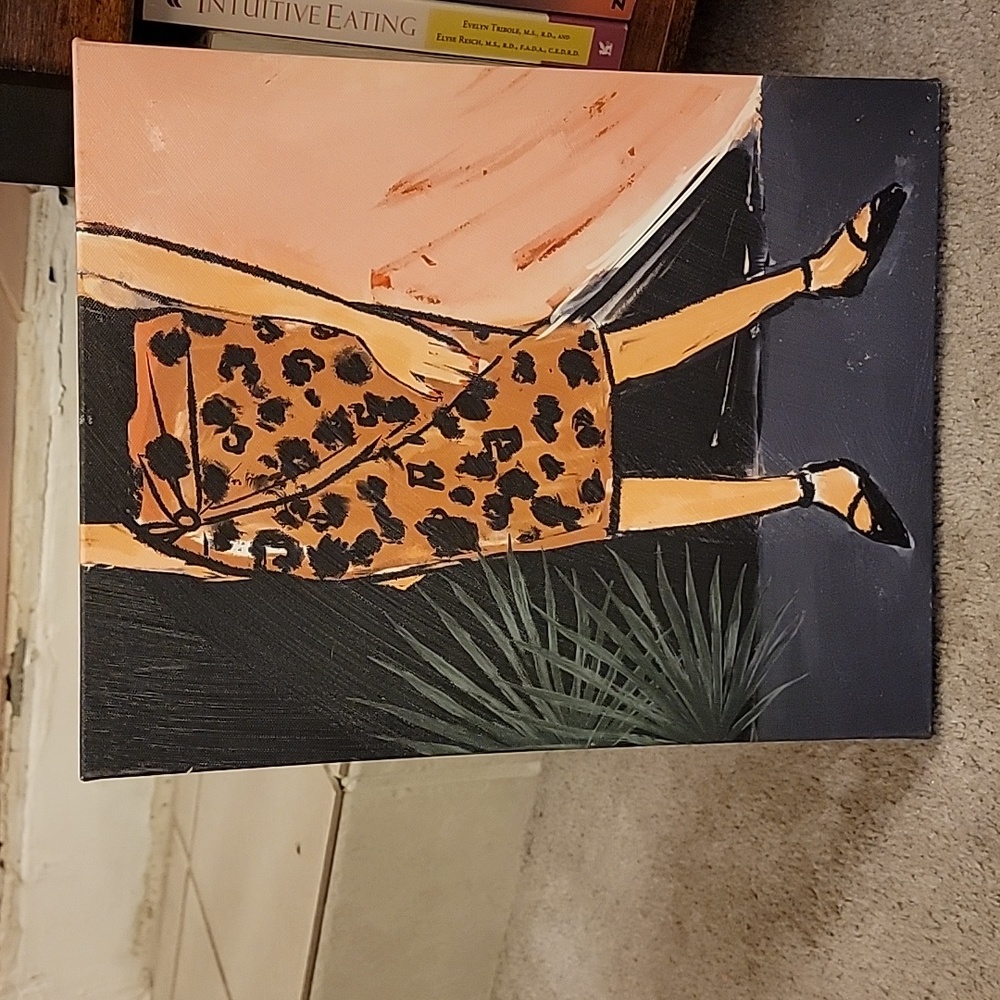 Animal print wall decor